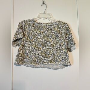 ✨We the Free Cropped Floral Tee✨